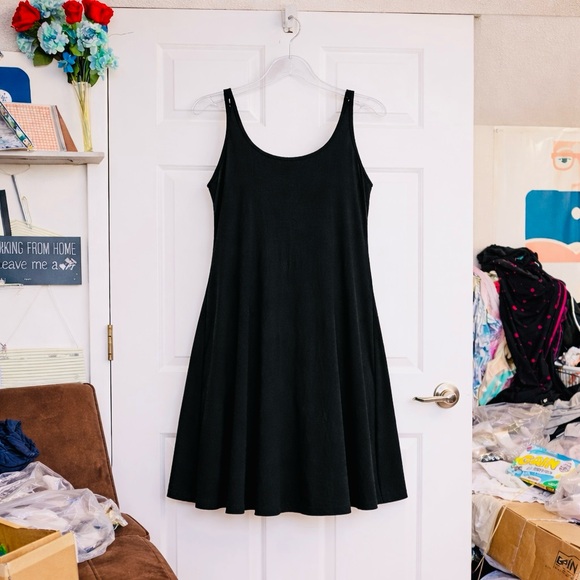 Torrid Black Mini Dress with Gold Blazer - Picture 8 of 8